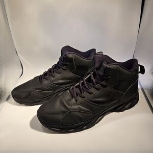 Joomra Men US Men's Size 13 (EU 48) Black Sneakers High Top Athletic Shoes